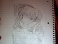 bueno, aqui les traigo un fan art de miku 100% original xD