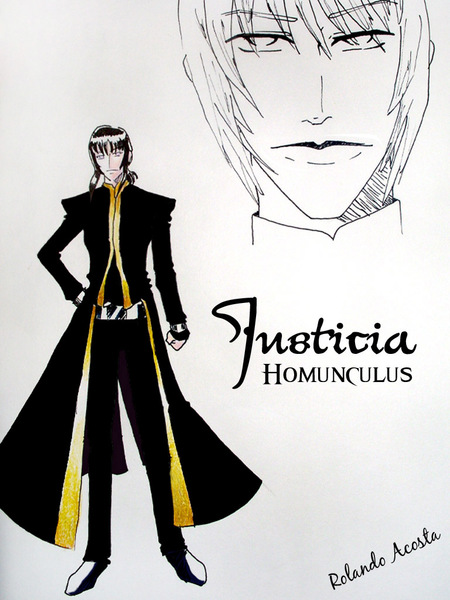 "Justicia sketch" en la galería Homunculus