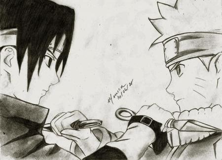 "Sasuke y Naruto" en la galería Mis dibujos