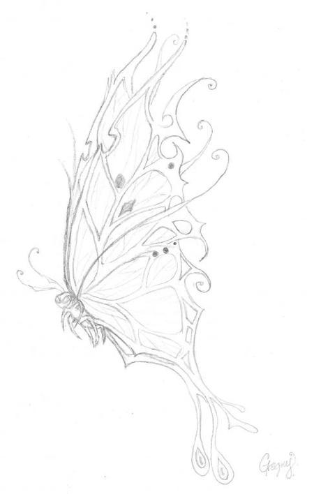 "Butterfly" en la galería My drawings I