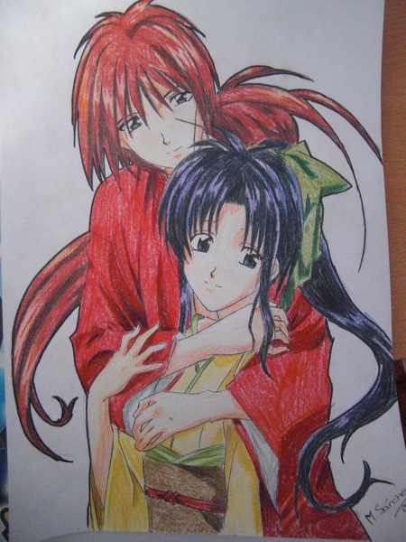 "Kenshin y Kaoru" en la galería Mis dibujillos ^^